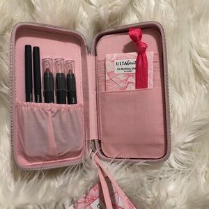 Brand new Ulta makeup wallet with products